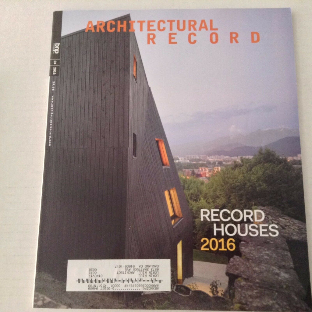 Architectural Record Magazine Weiss Manfredi Slarksy April 2016 070417nonrh