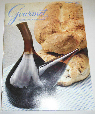 Gourmet Magazine California & Vodka September 1984 102214R