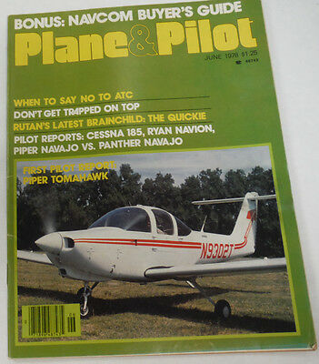 Plane & Pilot Magazine When To Say No To ATC June 1978 081414R
