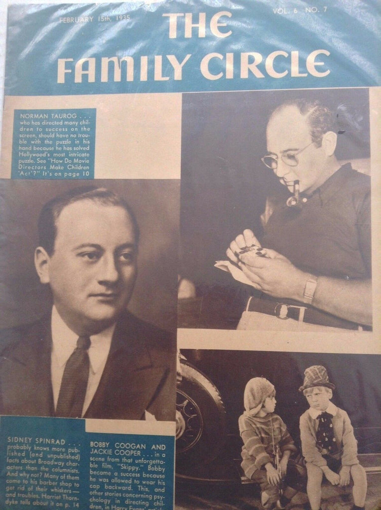 The Family Circle Magazine Norman Taurog February 15, 1935 091717nonrh