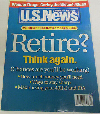 U.S. News Magazine 2000 Annual Retirement Guide June 2000 071714R