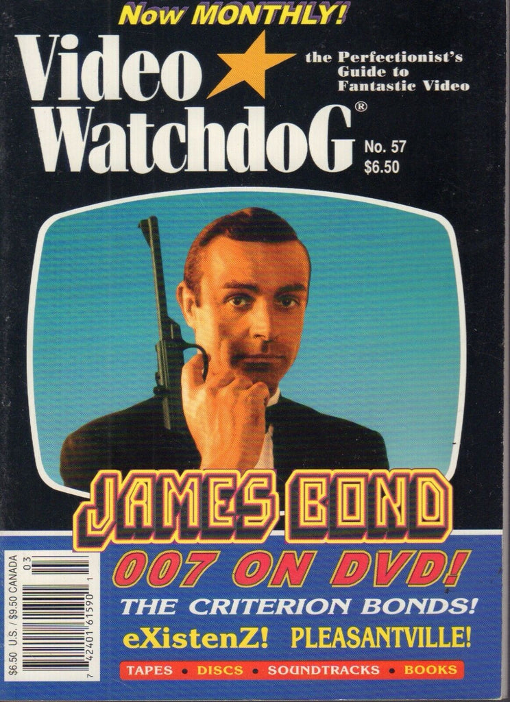Video Watchdog no.57 James Bond Sean Connery 021318DBE