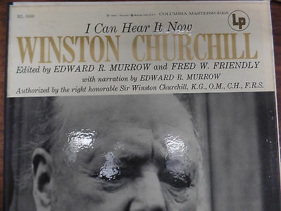 I Can Hear it Now Winston Churchill, Edward Murrow Narration 33RPM 021516 TLJ