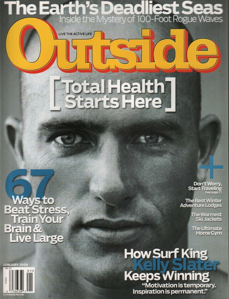 Outside Magazine January 2009 Kelly Slater Dara Torres Adam Craig 031820AME