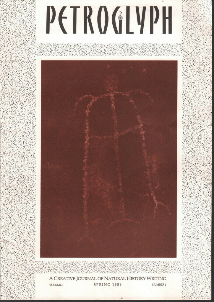 Petroglyph Creative Journal History Writing First Issue Spring 1989 082820AME