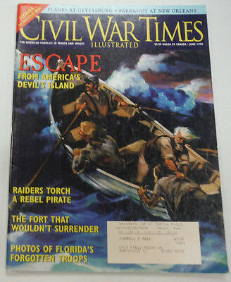 Civil War Times Magazine Escape From America's Devils Island June 1999 071715R