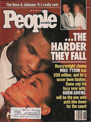 People Weekly June 27 1988 Mike Tyson, Robin Givens w/ML VG 012816DBE