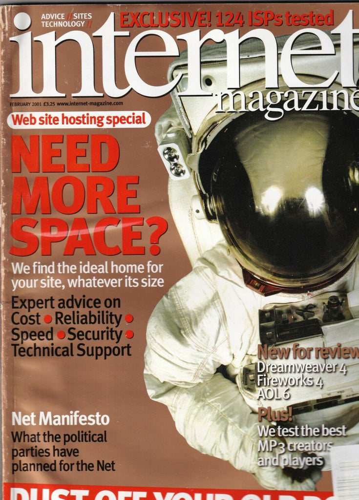 Internet Magazine Web Site Hosting Special February 2001 100919nonr