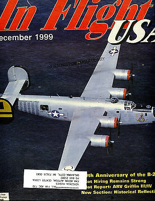 In Flight USA Magazine December 1999 B-24 EX FAA 030716jhe