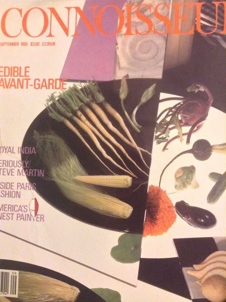 Connoisseur Magazine Edible Avant-Garde September 1985 100517NONRH2