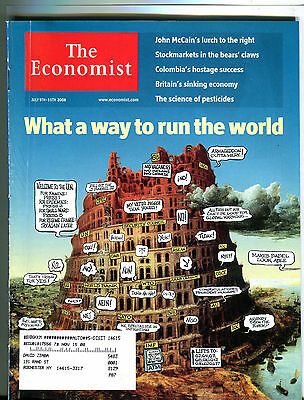 The Economist Magazine July 5-11 2008 What A Way To Run The World EX 081116jhe