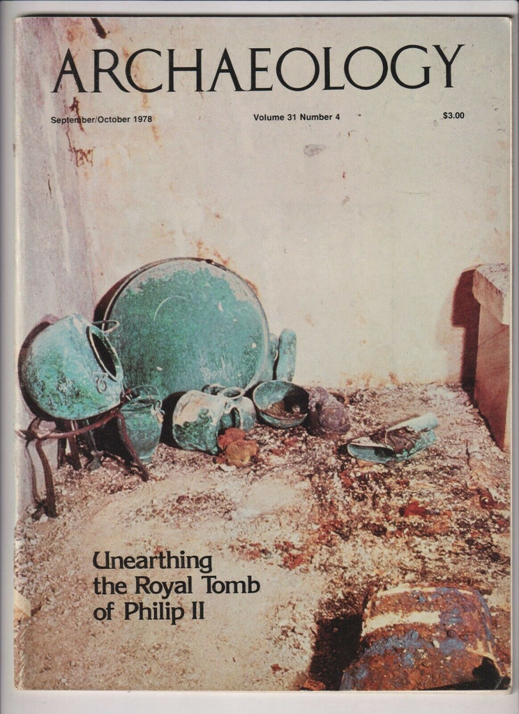 Archaeology Mag The Royal Tomb Of Philip II September/October 1978 112719nonr