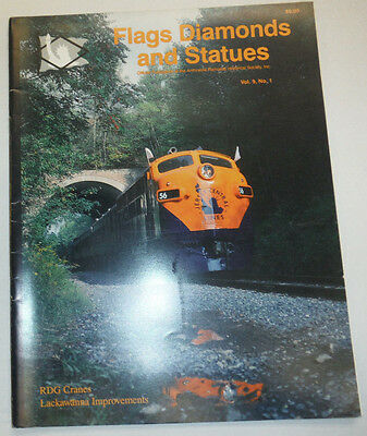 Flags Diamonds And Statues Trains Magazine RDG Cranes Vol.9 No.1 012115R