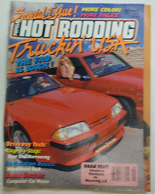 Popular Hot Rodding Magazine Truckin USA Narrowing September 1989 052115R