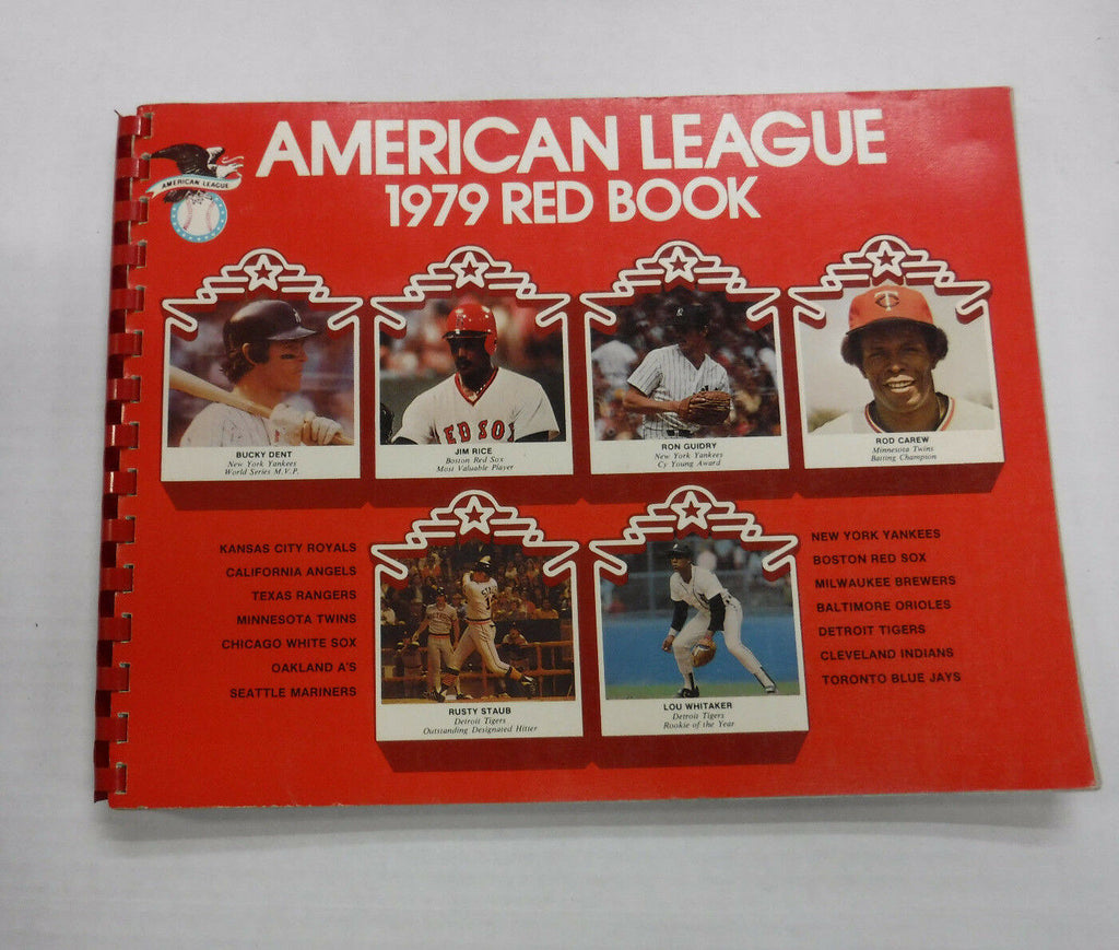 American League Red Book Magazine 1979 111516R