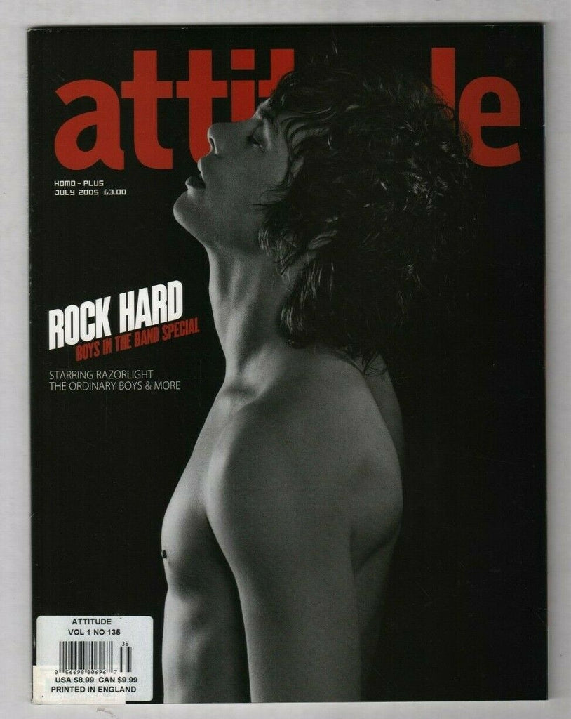Attitude Gay Interest UK Mag Razorlight The Ordinary Boys July 2005 031020nonr