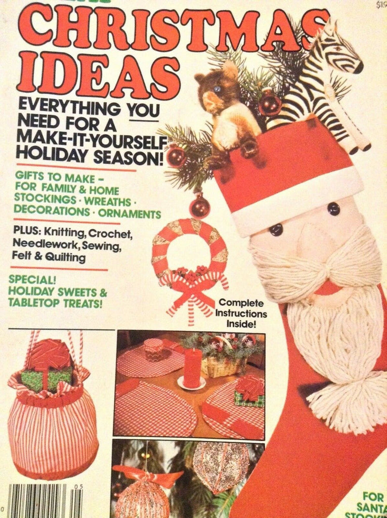 Great Christmas Ideas Magazine Santa Stockings Winter 1980 011019nonrh