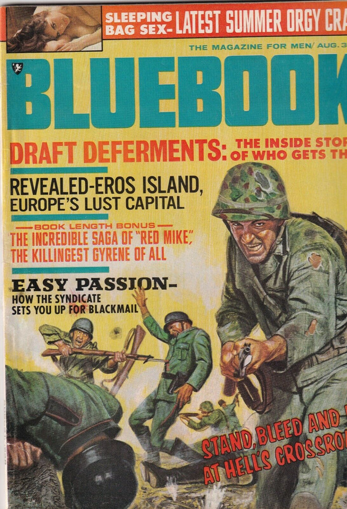 Bluebook Magazine Draft Deferments Inside Story August 1968 062919nonr