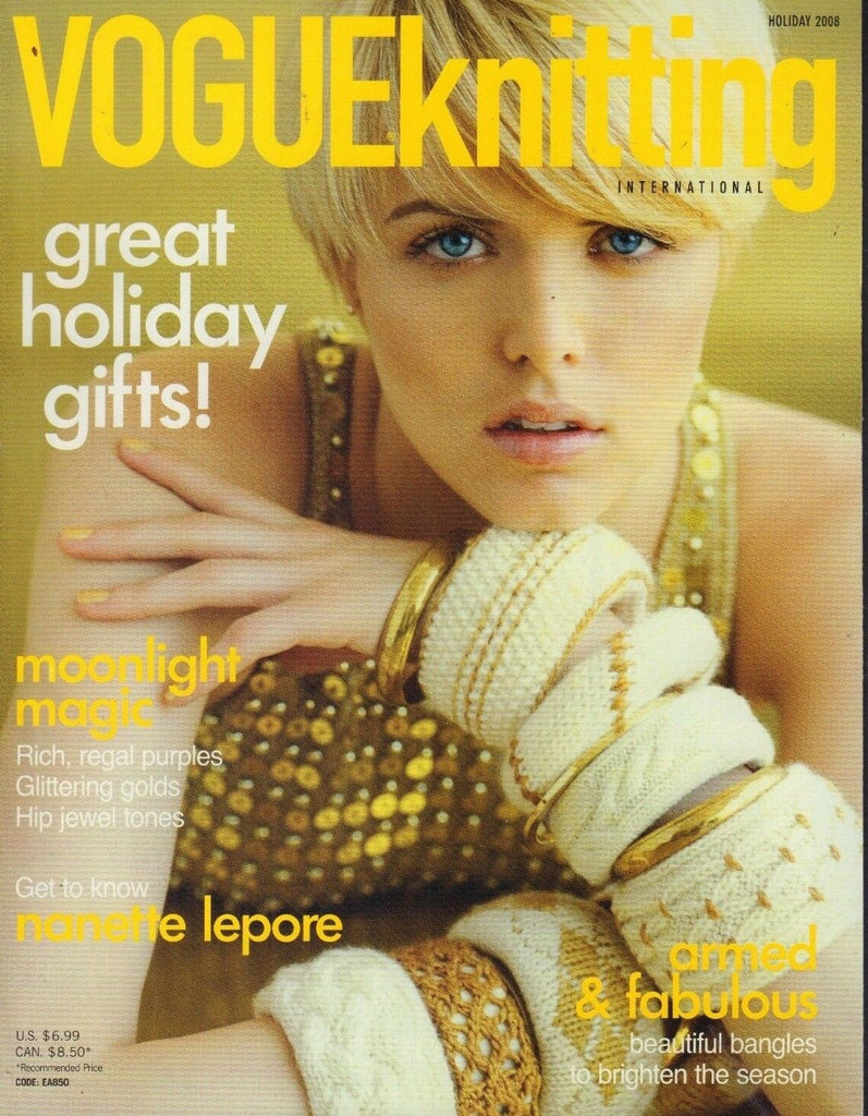 VogueKnitting Magazine Miyon Im Stacks Up Holiday 2008 061218nonr