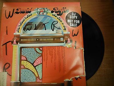 33 RPM Vinyl David Ruffin Me "N Rock "N Roll Are Here To Stay PROMO 032615SM