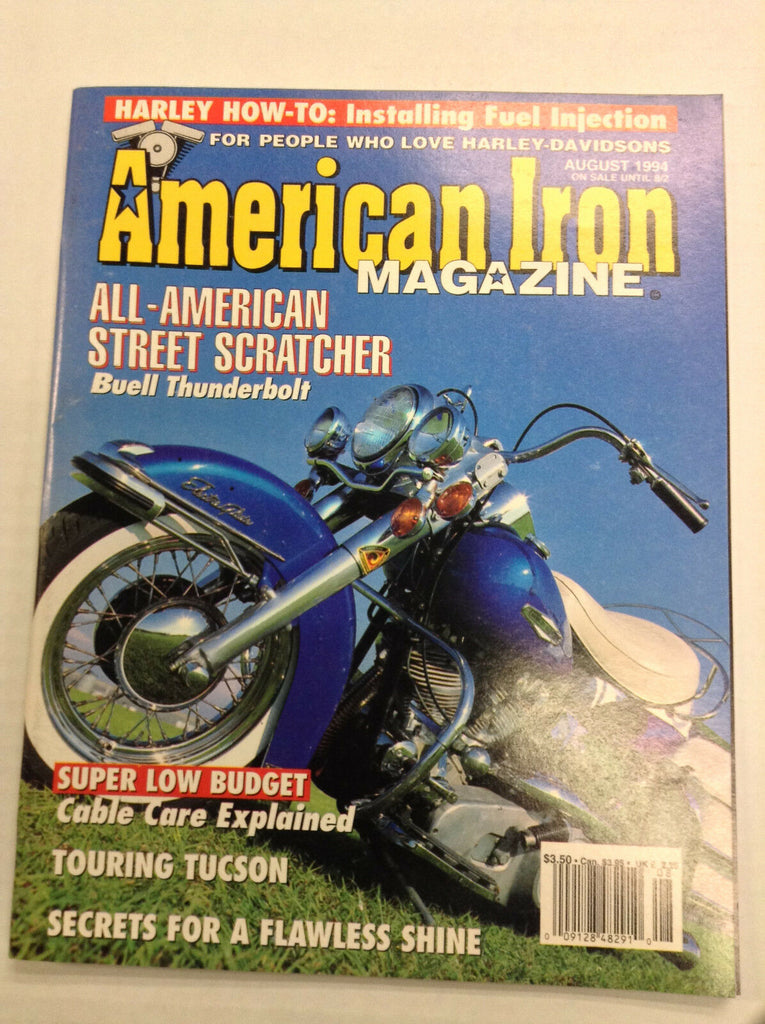 American Iron Magazine Buell Thunderbolt Cable Care August 1994 031017NONRH