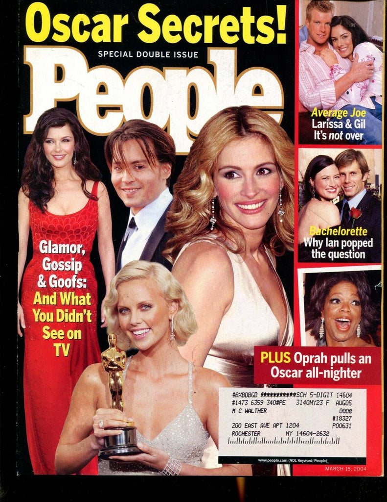People Magazine March 15 2004 Julia Roberts EX w/ML 122716jhe