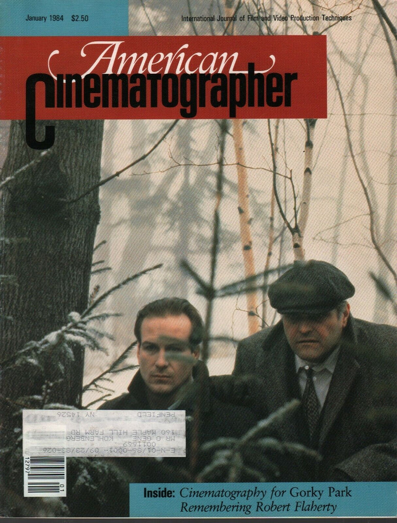 American Cinematographer January 1984 Gorky Park Robert Flaherty 010420AME