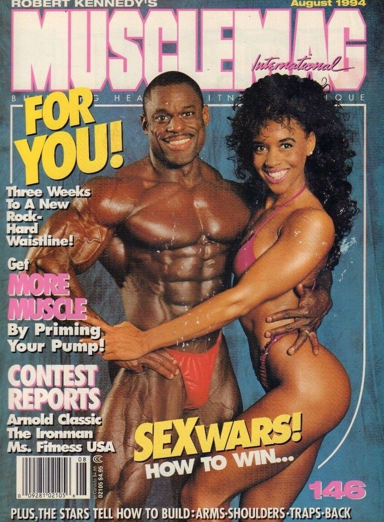 Musclemag International August 1994 Vince Taylor 060817nonDBE