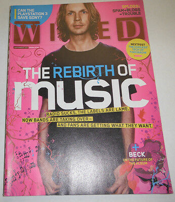 Wired Magazine The Rebirth Of Music Beck September 2006 081914R