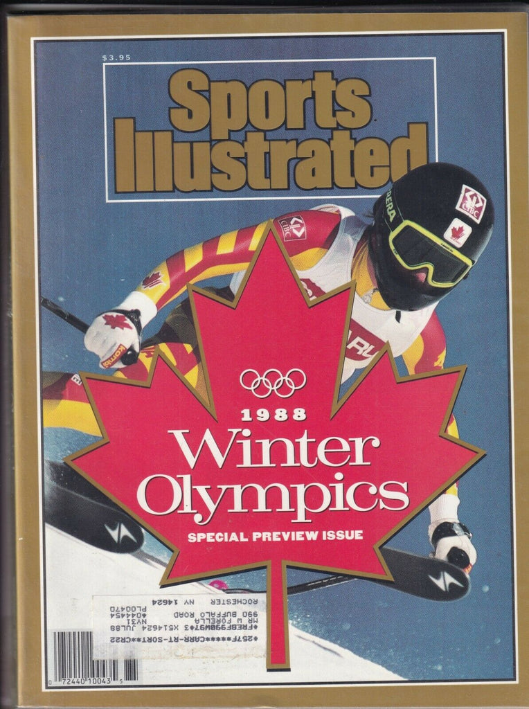 Sports Illustrated 1988 Winter Olympics Preview Issue 091719nonr