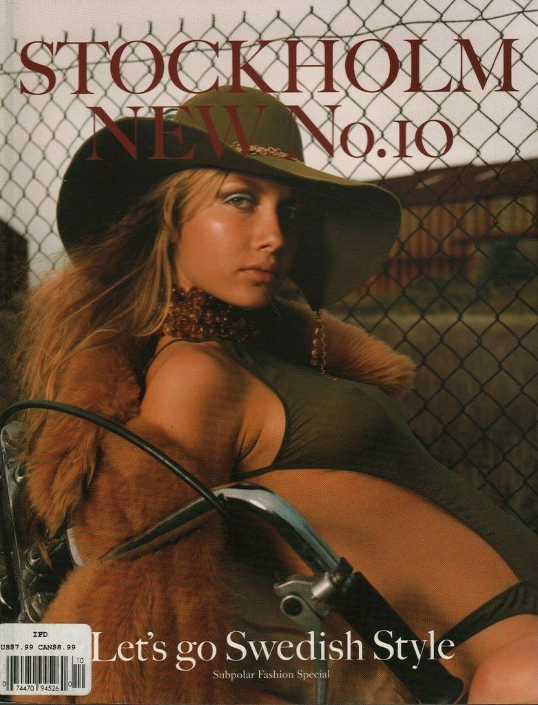 Stockholm New #10 2000 Swedish Style Subpolar Fashion Special Magazine 012220AME