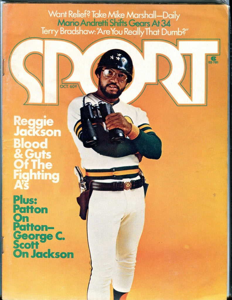Sport Magazine October 1974 Reggie Jackson EX 051617nonjhe
