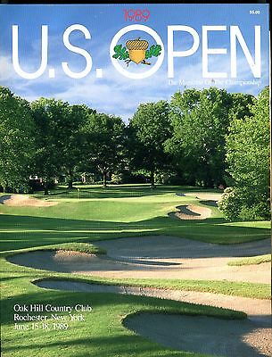 1989 U.S. Open Program Oak Hill Country Club Rochester NY EX 082716jhe