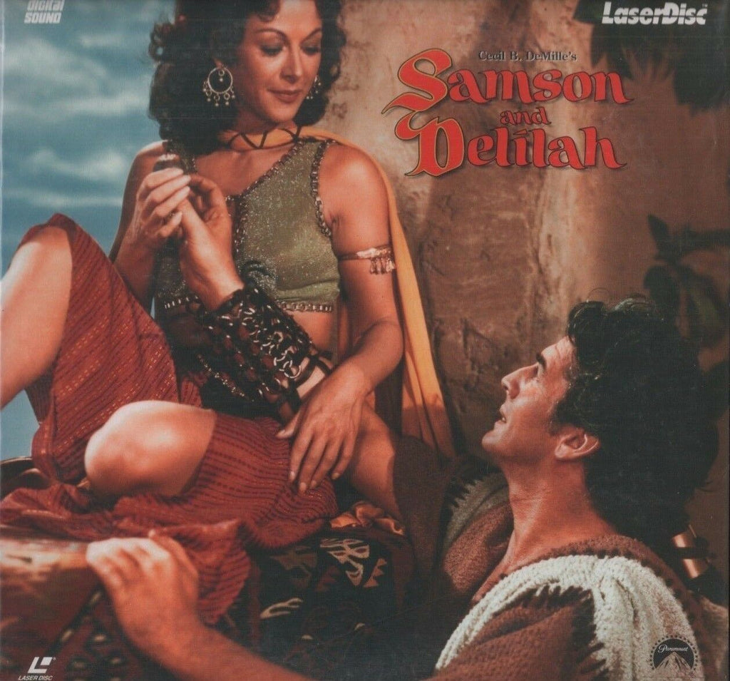 Samson and Delilah Paramount LV 6726-2 1992 Extended Play Laserdisc 083018LD