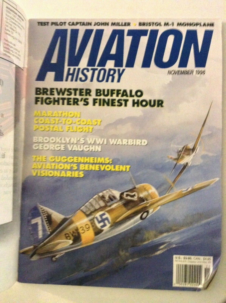 Aviation History Magazine Brewster Buffalo Fighter's November 1996 050319nonrh