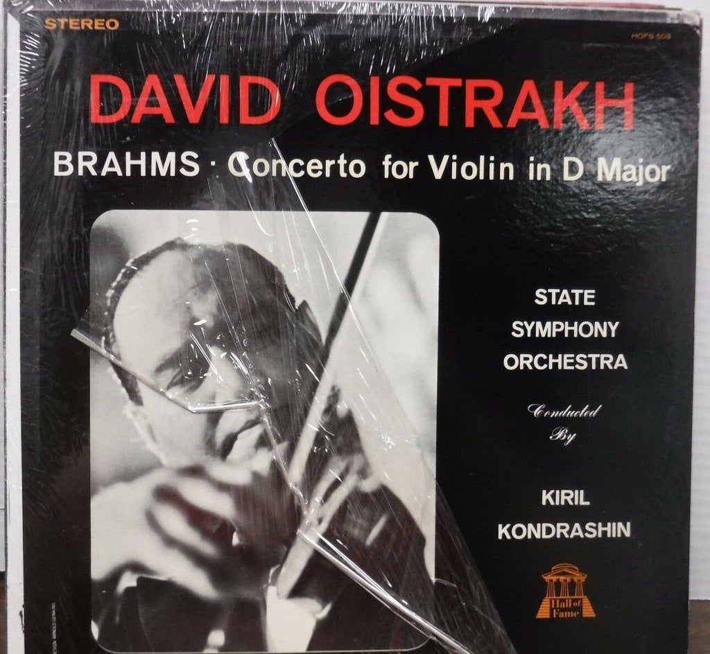David Oistrakh Brahms concerto for Violin in D major 33RPM 012817LLE
