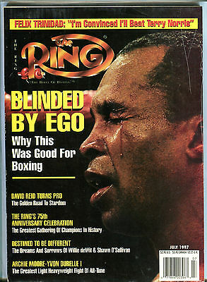 The Ring Boxing Magazine July 1997 Sugar Ray Leonard EX 060716jhe