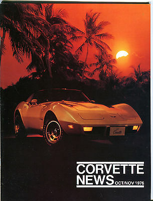 Corvette News October/November 1976 The 1977 Corvette EX 041216jhe