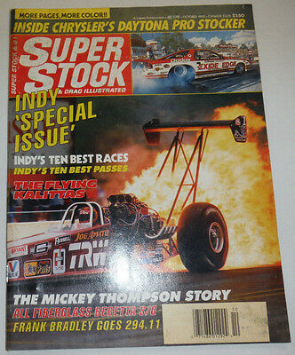 Super Stock Magazine Indy Special The Flying Kalittas October 1989 121814R