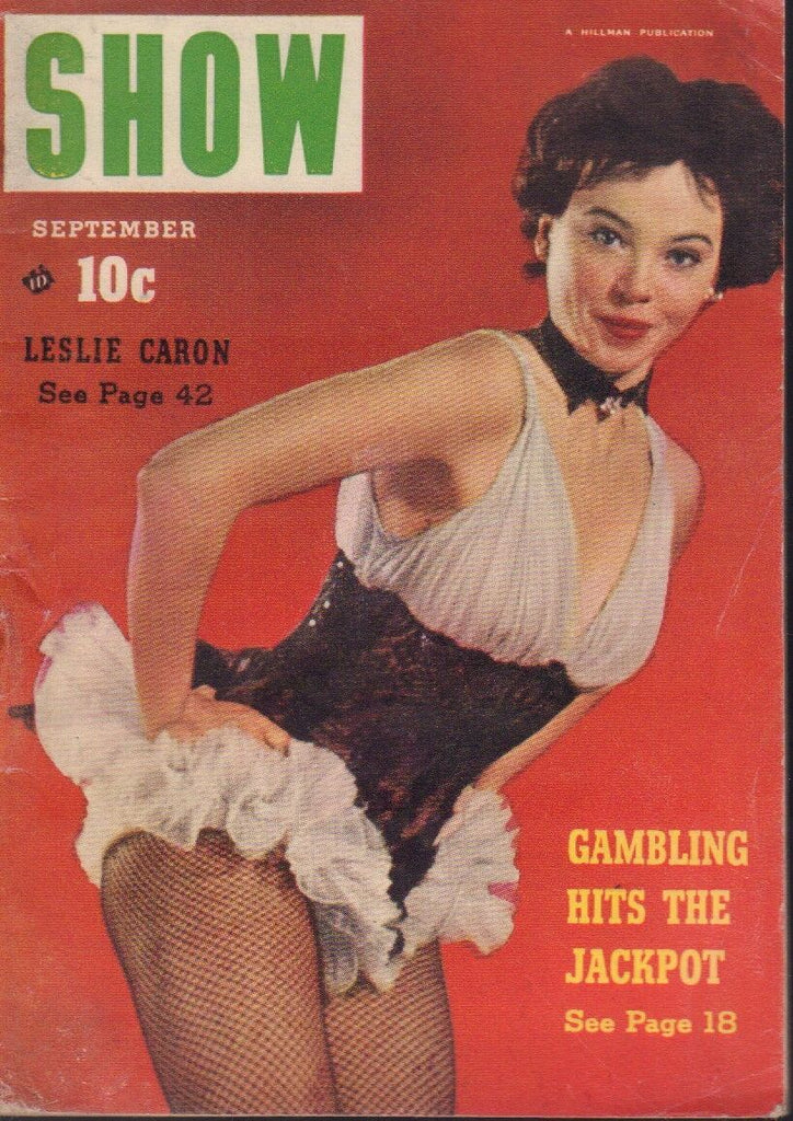 Show Digest September 1953 Leslie Caron Cheesecake Pin Up 091218AME2