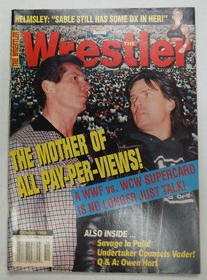 The Wrestler Magazine Vince McMahon Eric Bischoff October 1998 051215R
