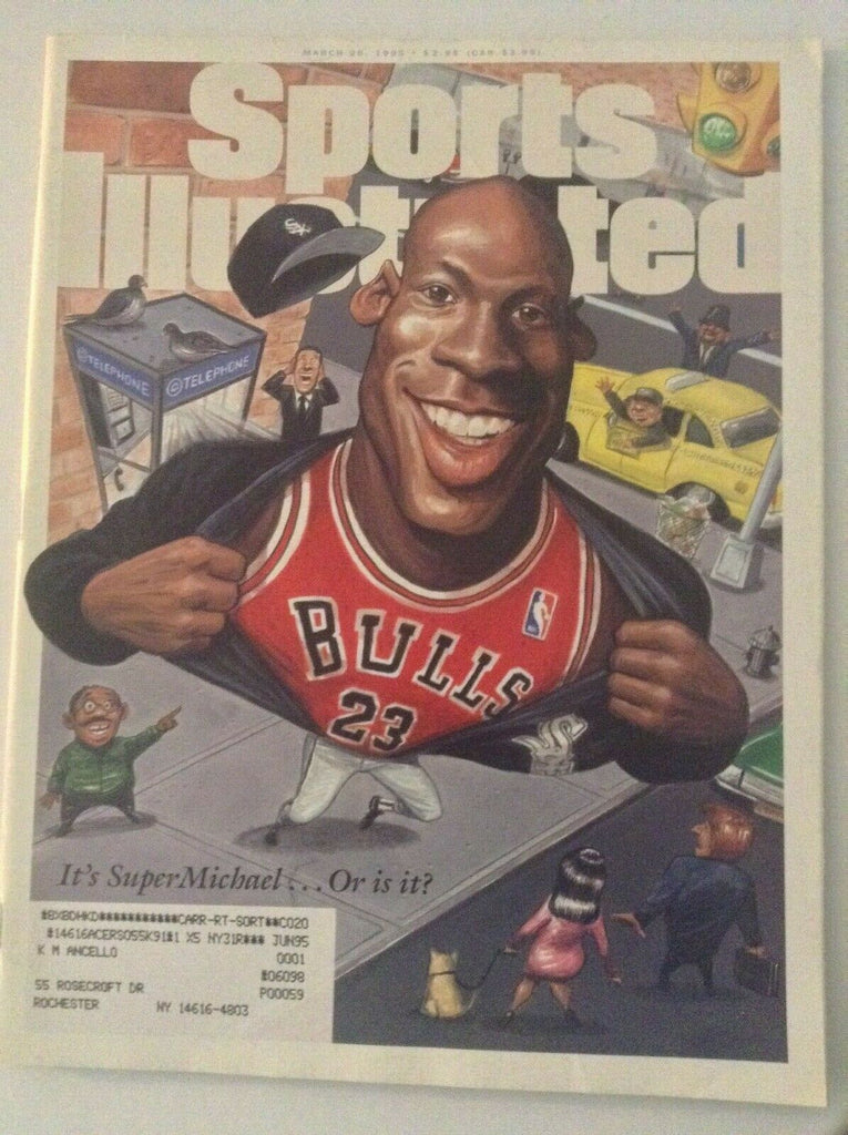 Sports Illustrated Magazine Michael Jordan March 20, 1995 051819nonrh