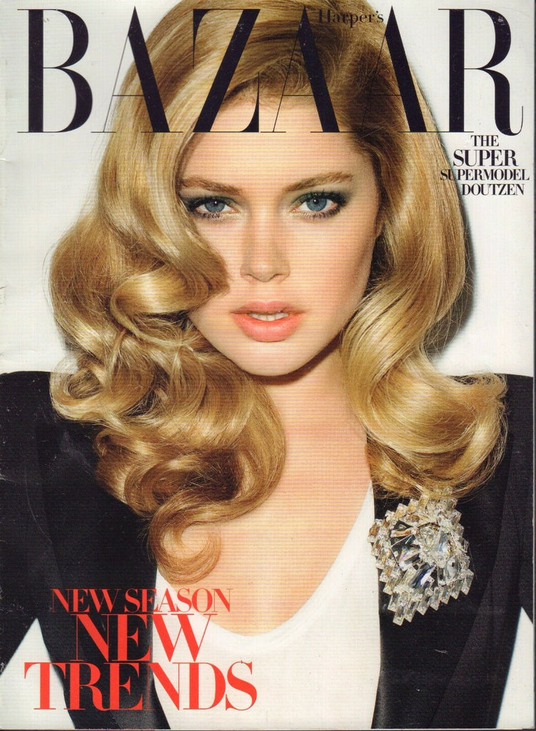 Harper's Bazaar Magazine July 2009 Supermodel Doutzen 071817nonjhe