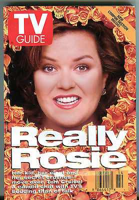 TV Guide Apr. 5-11 1997 Rosie O'Donnell Interview EX 011516jhe
