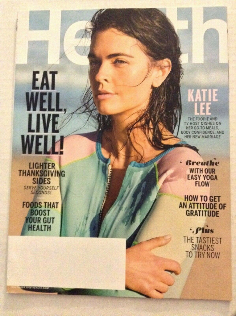 Health Magazine Katie Lee Lighter Thanksgiving November 2018 082419nonrh