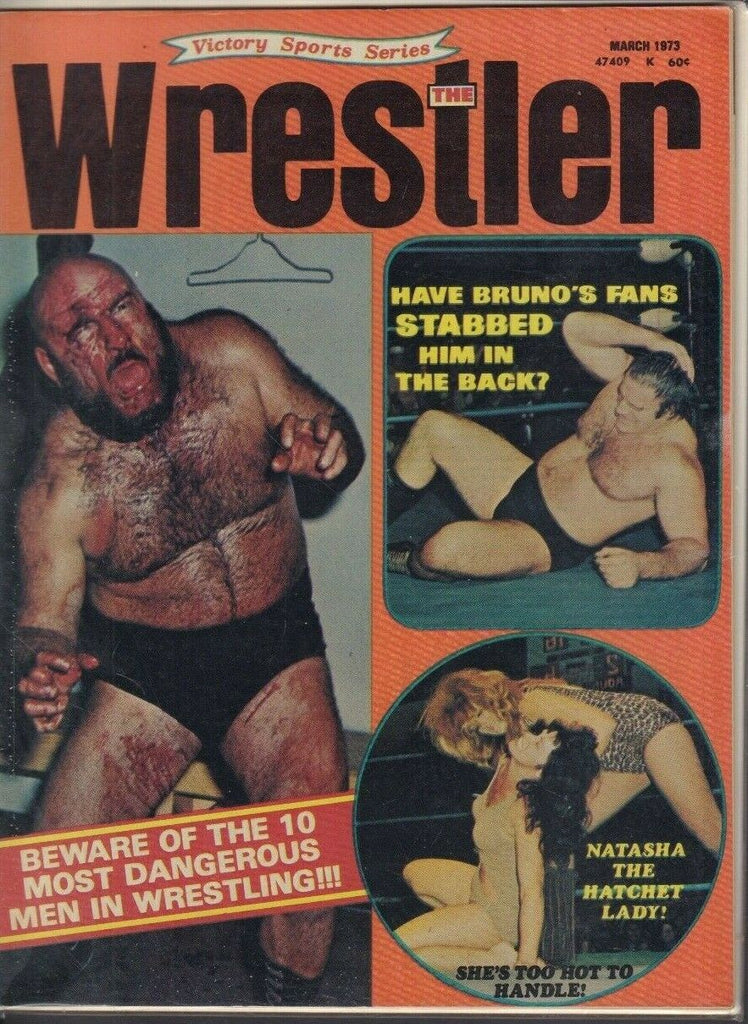 The Wrestler March 1973 Bruno Sammartino Natasha 022819DBE