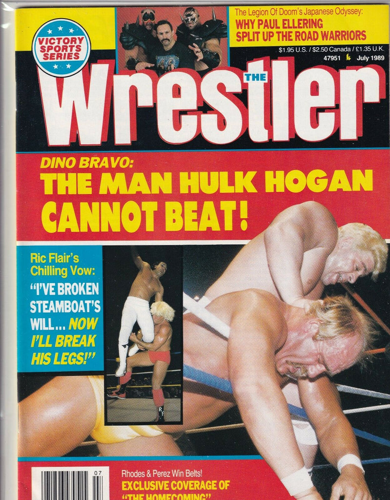 The Wrestler Hulk Hogan Ric Flair Dusty Rhodes July 1989 062419nonr