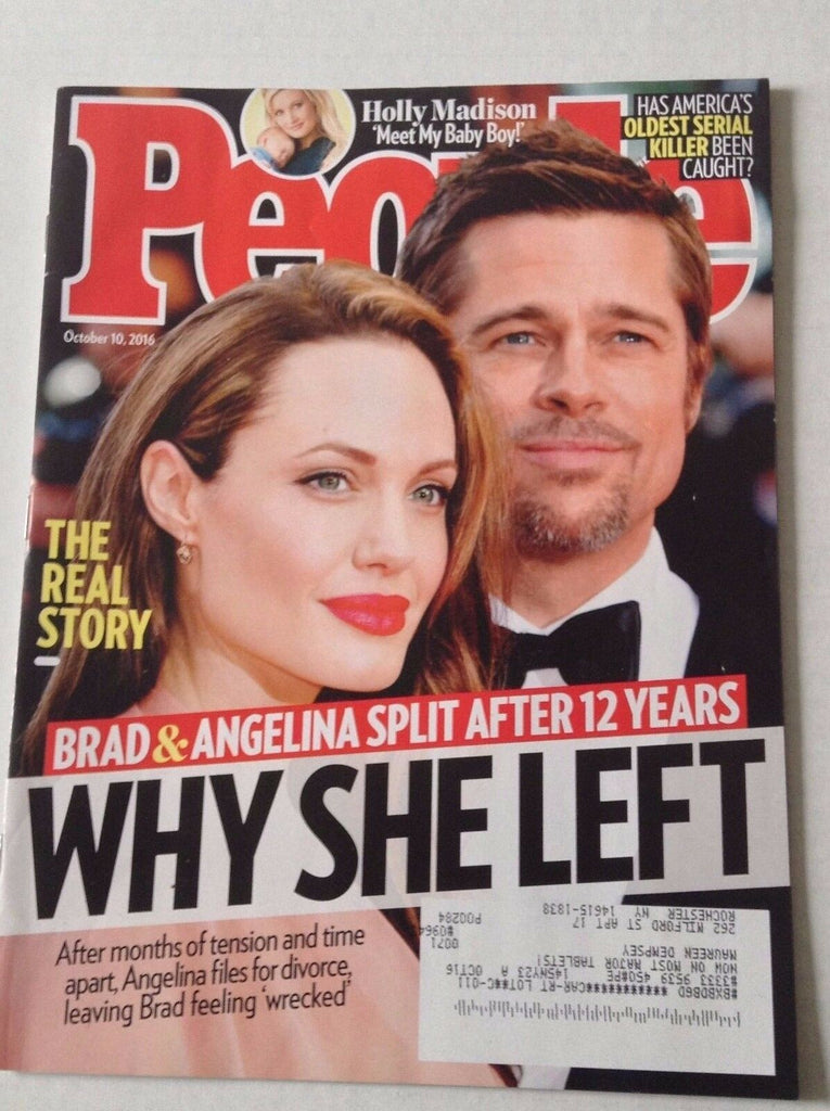 People Magazine Brad Pitt Angelina Jolie October 10, 2016 022917NONRH