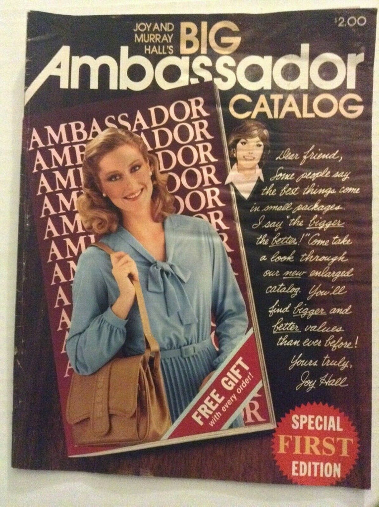 Joy & Murray Halls Big Ambassador Catalog Mag 1980s 082819nonrh