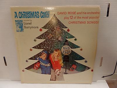 A Christmas Carol Lionel Barrymore MGM LW-116 33rpm 083016DBE